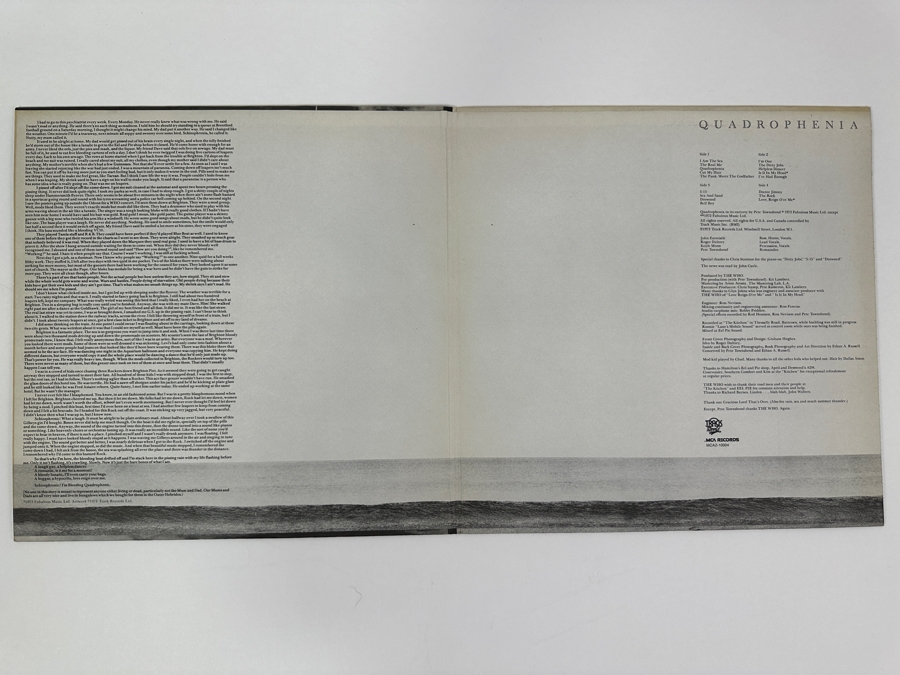 The Who Quadrophenia Vinyl Record [Photo 2]