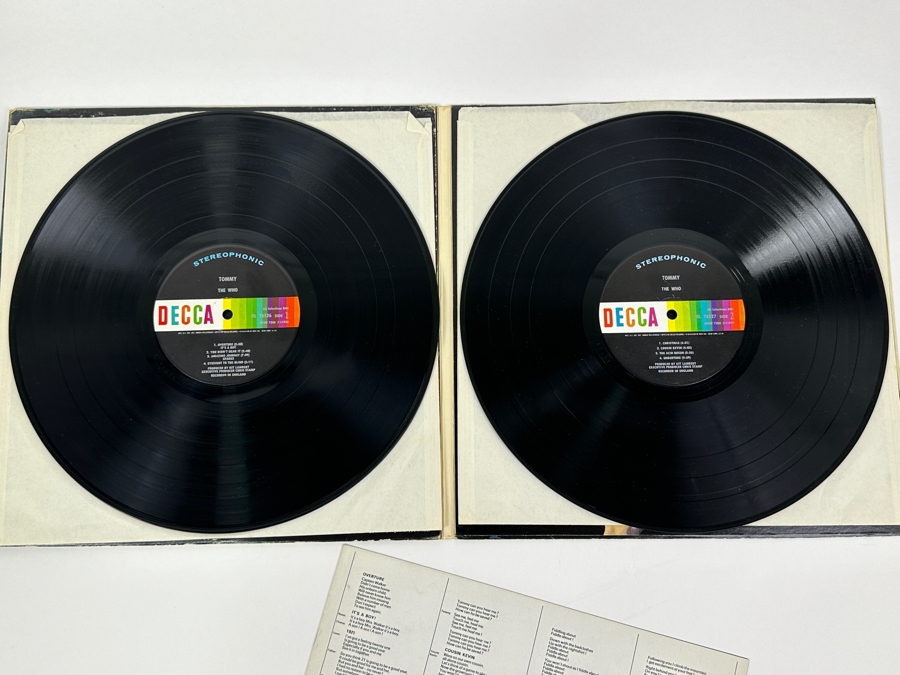 The Who Tommy Vinyl Records [Photo 7]