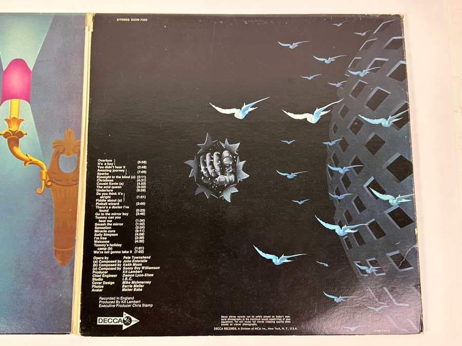 The Who Tommy Vinyl Records [Photo 4]