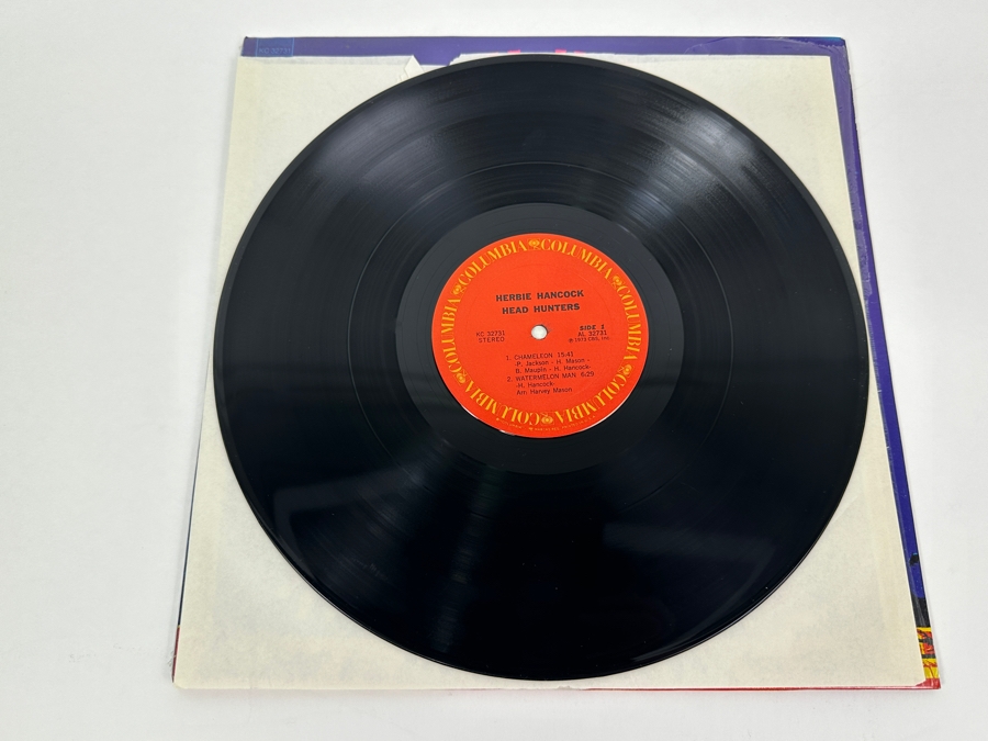 Herbie Hancock Head Hunter Vinyl Record [Photo 3]
