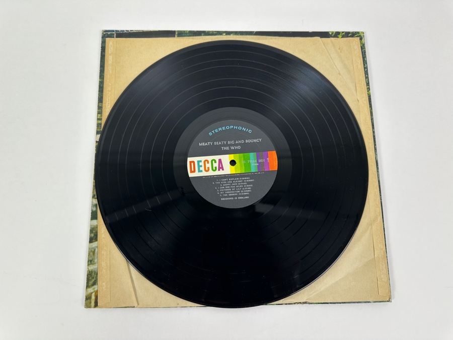 The Who Meaty Beaty Big And Bouncy Vinyl Record [Photo 4]