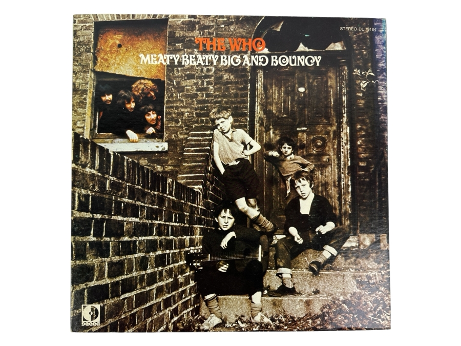 The Who Meaty Beaty Big And Bouncy Vinyl Record