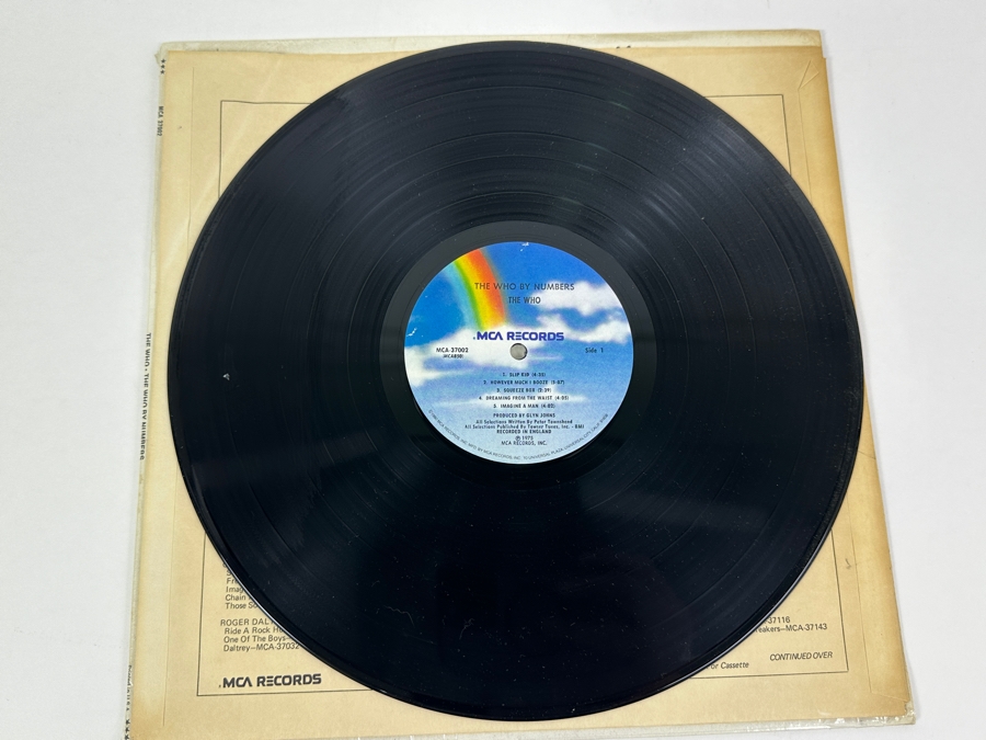 The Who By Numbers Vinyl Record [Photo 3]