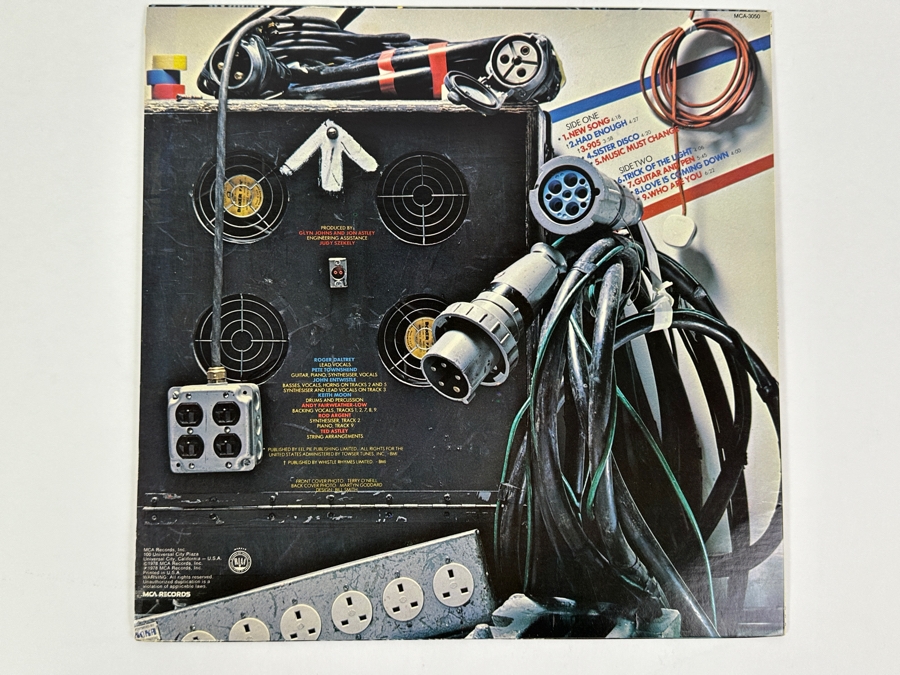 The Who Who Are You Vinyl Record [Photo 2]