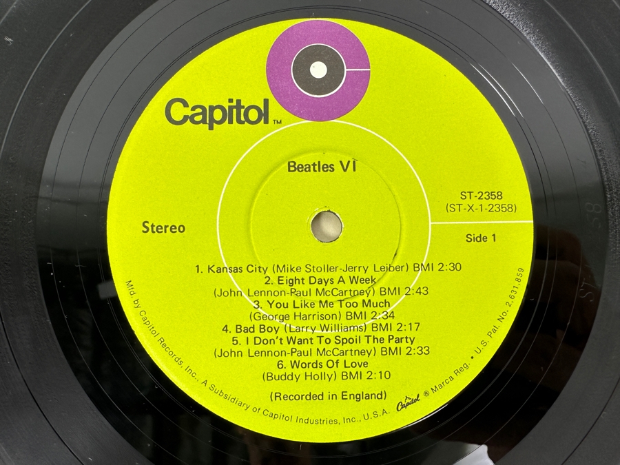 The Beatles VI Vinyl Record [Photo 4]