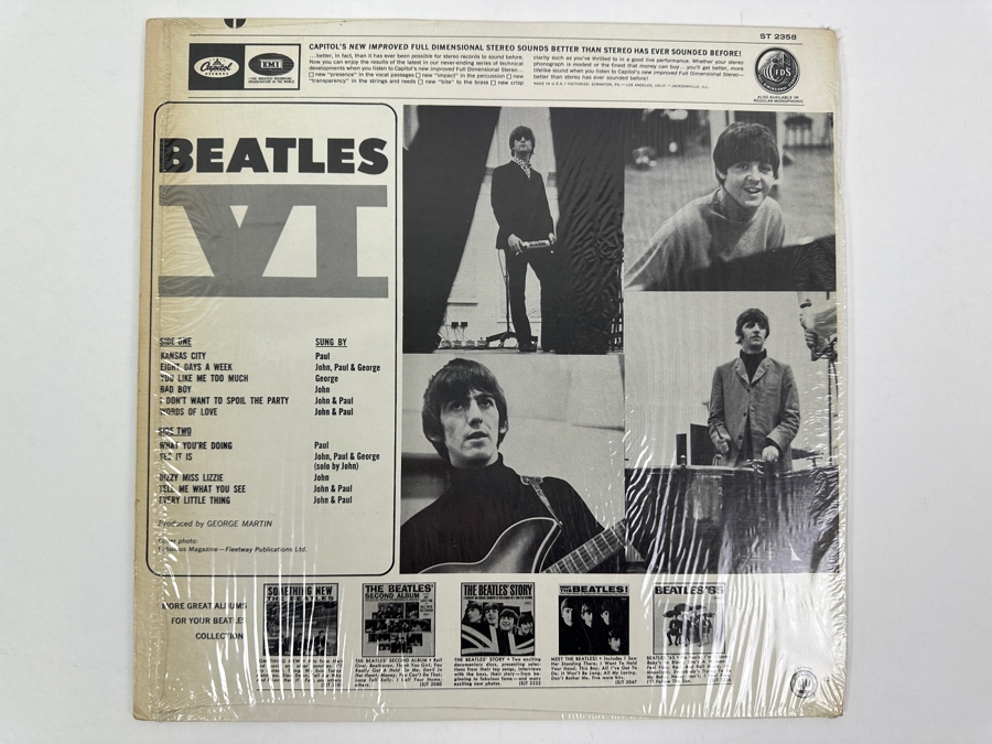 The Beatles VI Vinyl Record [Photo 2]