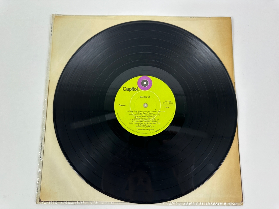 The Beatles VI Vinyl Record [Photo 3]