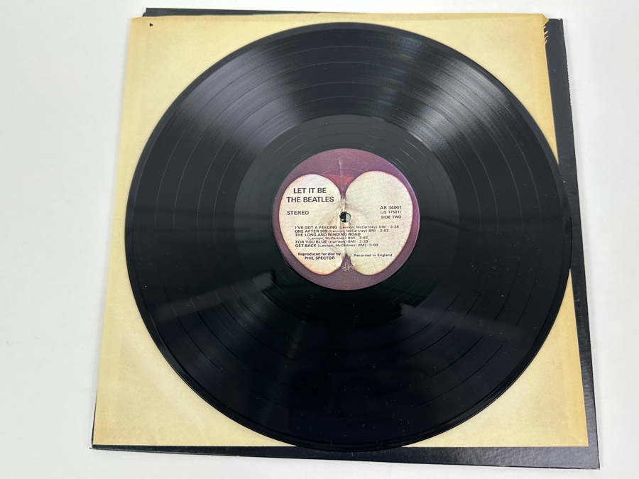 The Beatles Let It Be Vinyl Record [Photo 6]