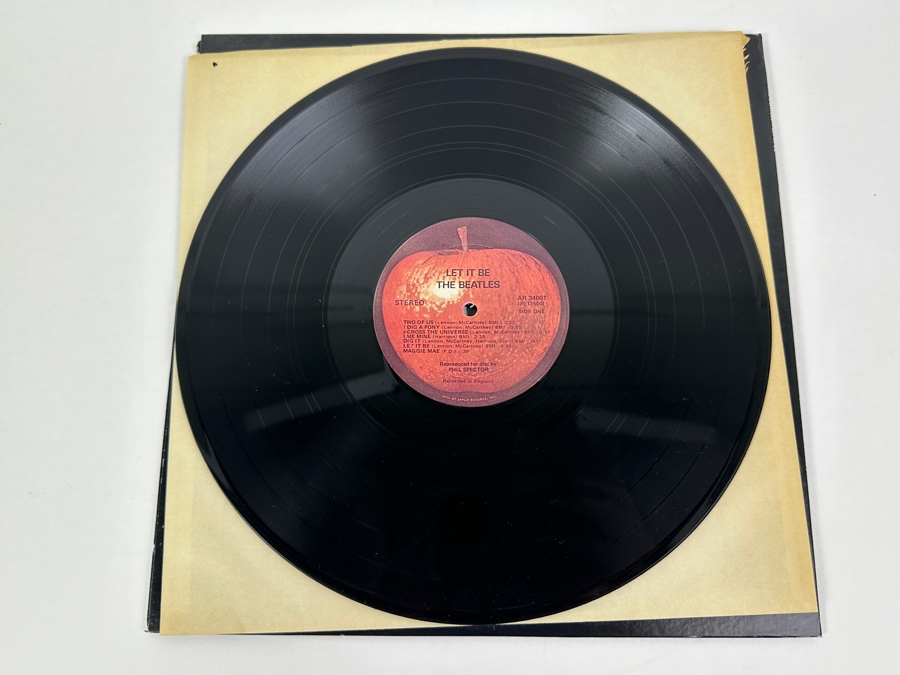 The Beatles Let It Be Vinyl Record [Photo 4]