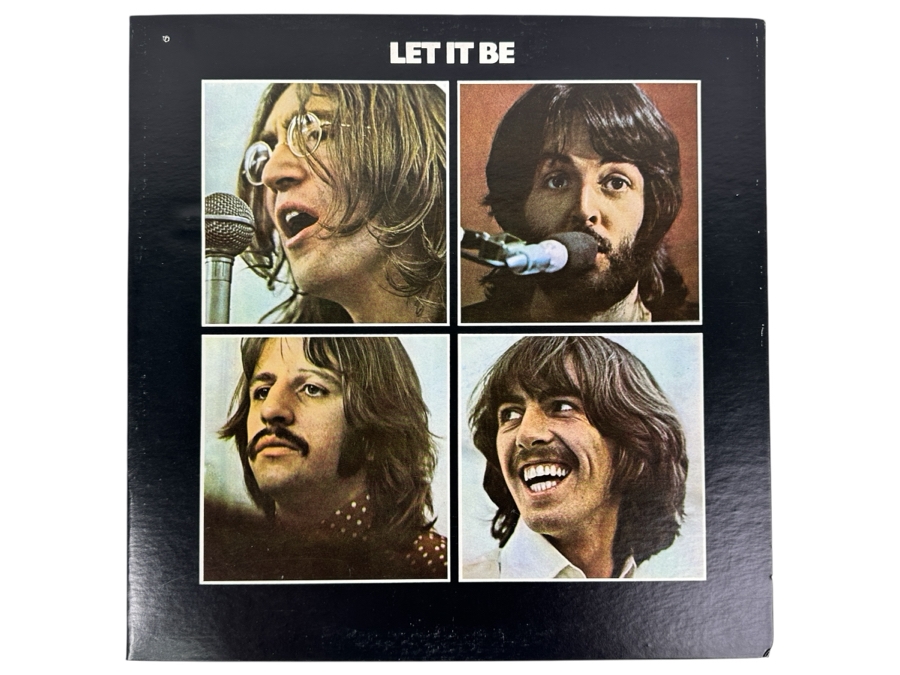 The Beatles Let It Be Vinyl Record