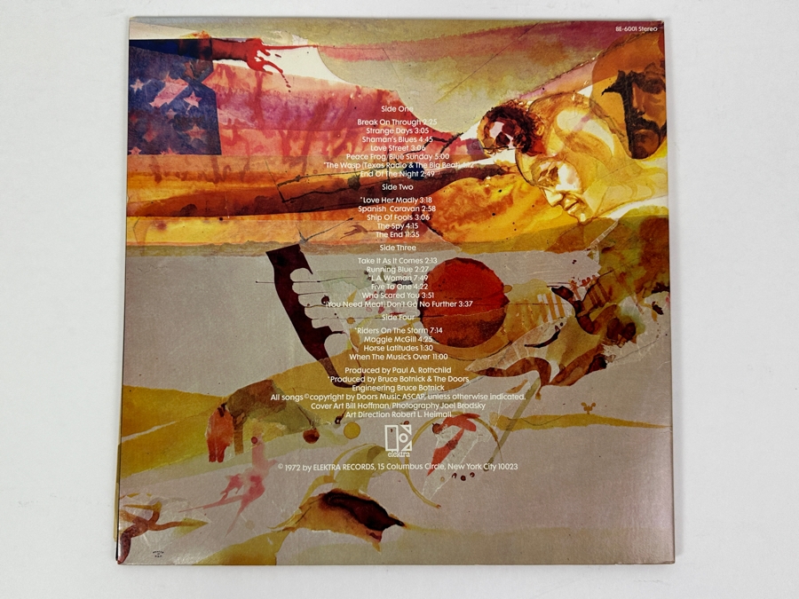 The Doors Weird Scenes Inside The Gold Mine Vinyl Record 2 Record Set [Photo 5]