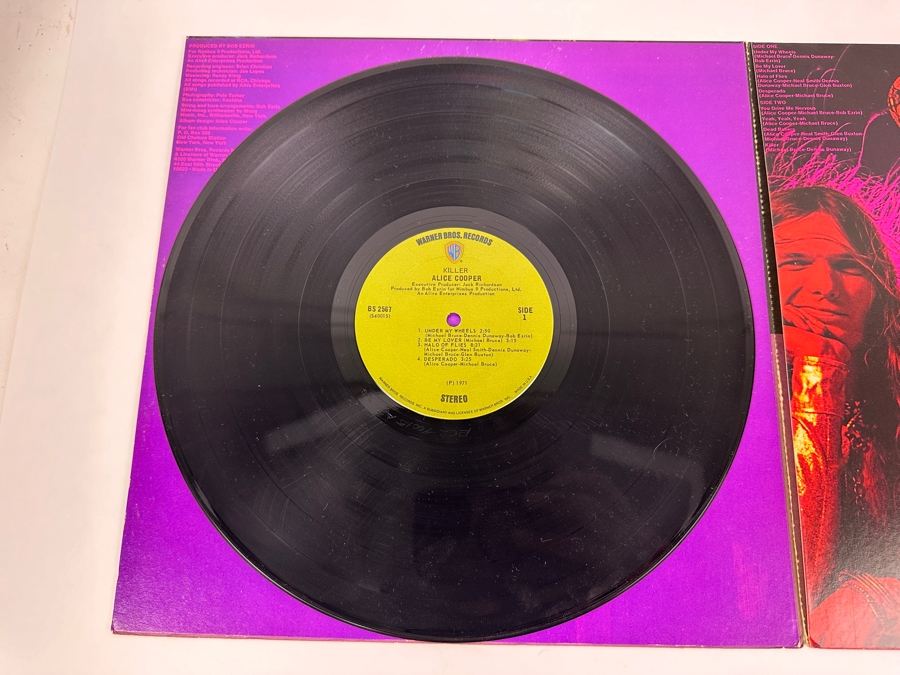 Alice Cooper Killer Vinyl Record [Photo 5]