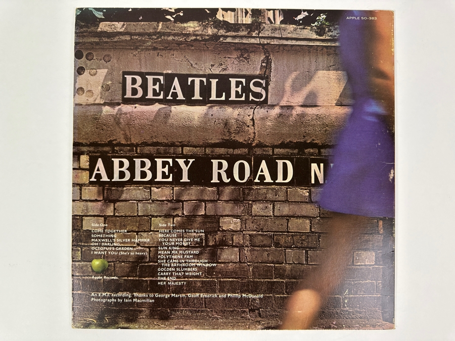 The Beatles Abbey Road Vinyl Record [Photo 2]