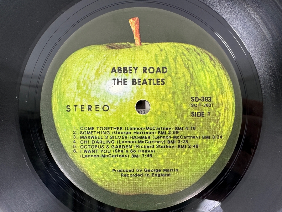 The Beatles Abbey Road Vinyl Record [Photo 4]