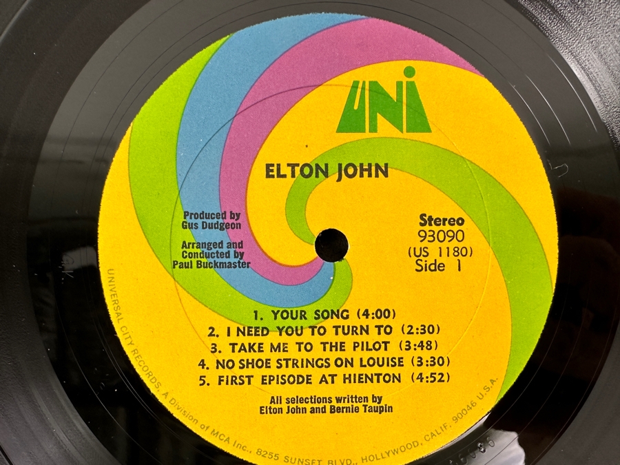 Elton John Gatefold Vinyl Record [Photo 6]