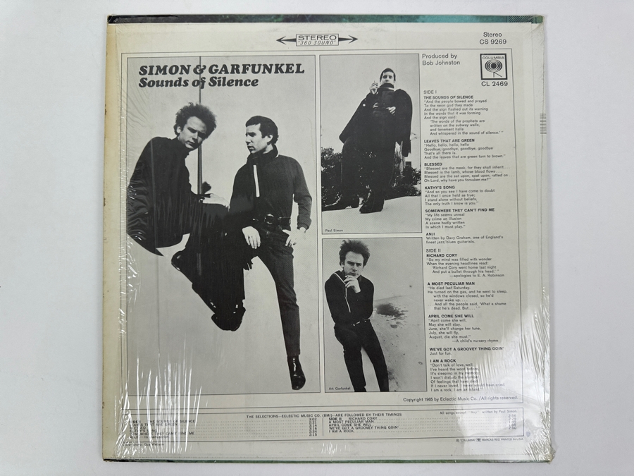 Simon & Garfunkel Sounds Of Silence Vinyl Record [Photo 2]