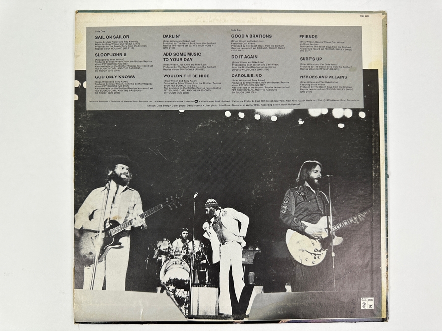 Best Of The Beach Boys Good Vibrations Vinyl Record [Photo 2]