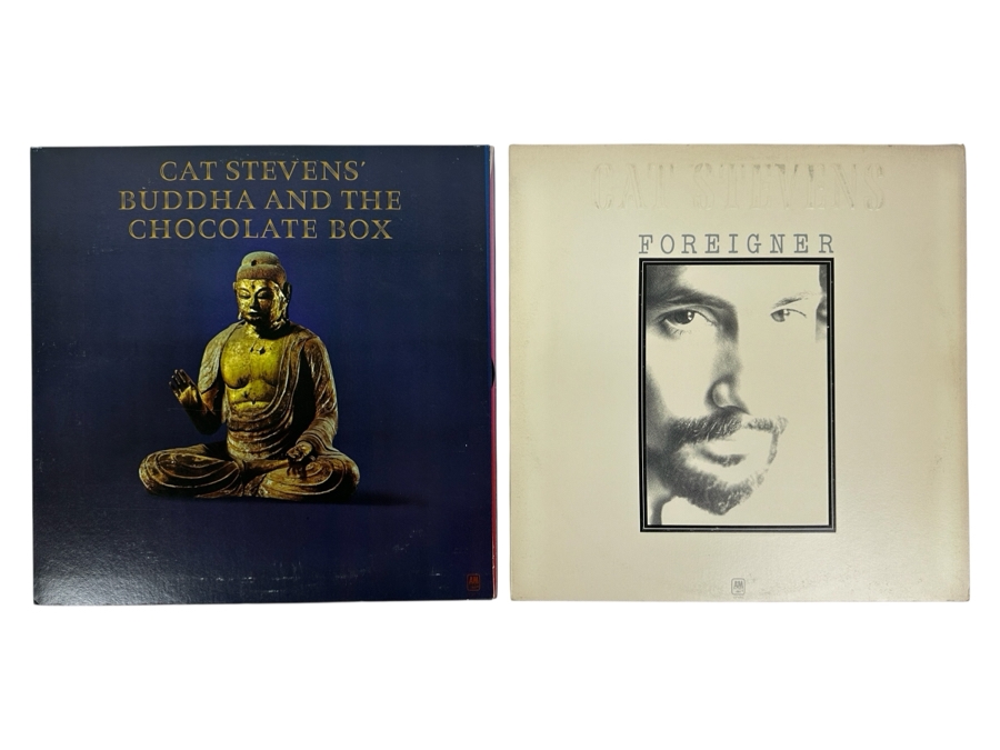 Cat Stevens Buddha And The Chocolate Box & Foreigner Vinyl Records