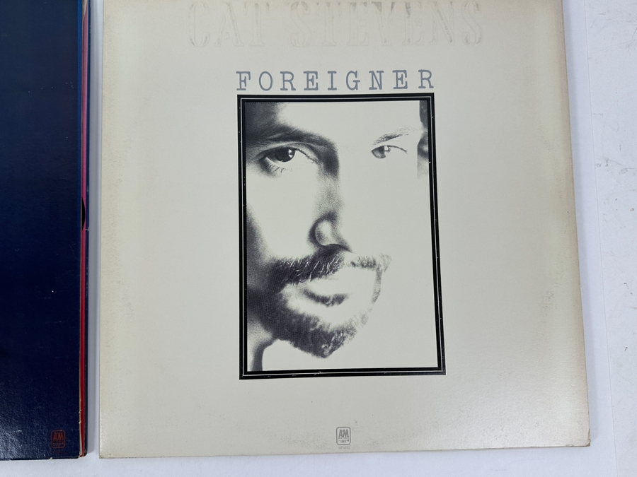 Cat Stevens Buddha And The Chocolate Box & Foreigner Vinyl Records [Photo 3]
