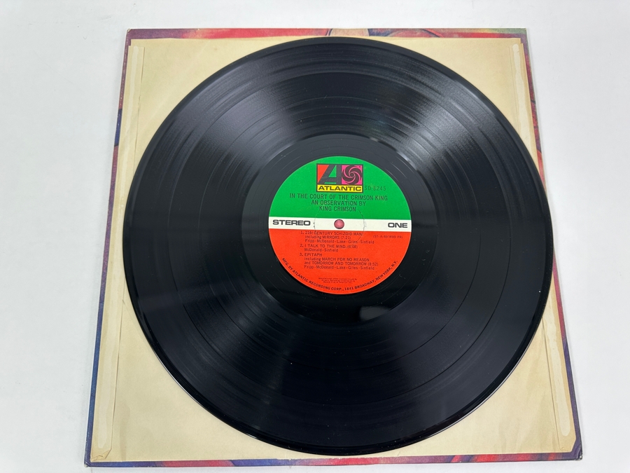 King Crimson In The Court Of The Crimson King An Observation By King Crimson Vinyl Records [Photo 4]