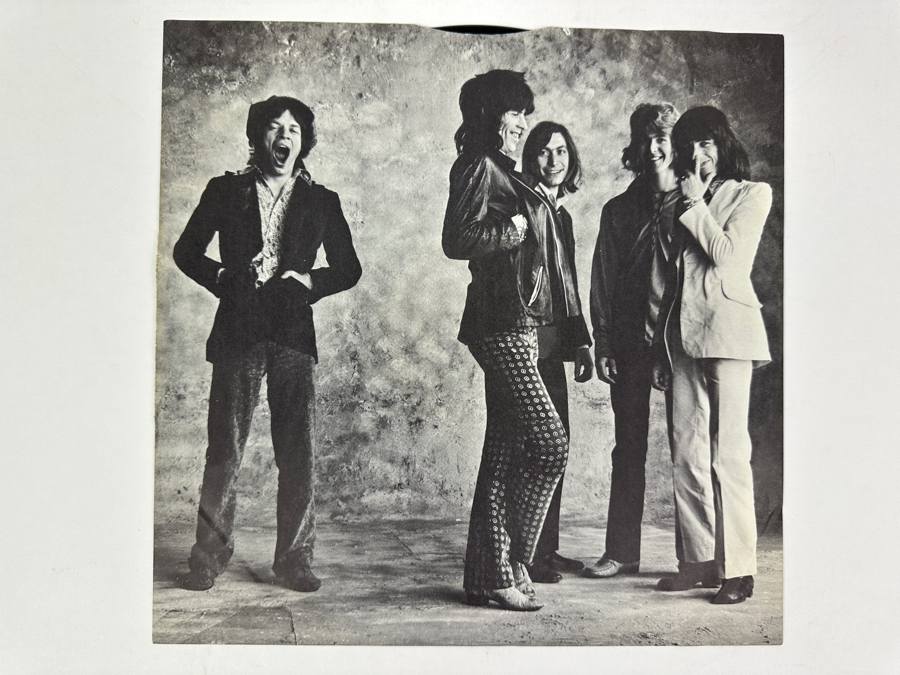 The Rolling Stones Sticky Fingers Vinyl Record COC 59100 With Original Andy Warhol Designed Working Jean Zipper [Photo 12]