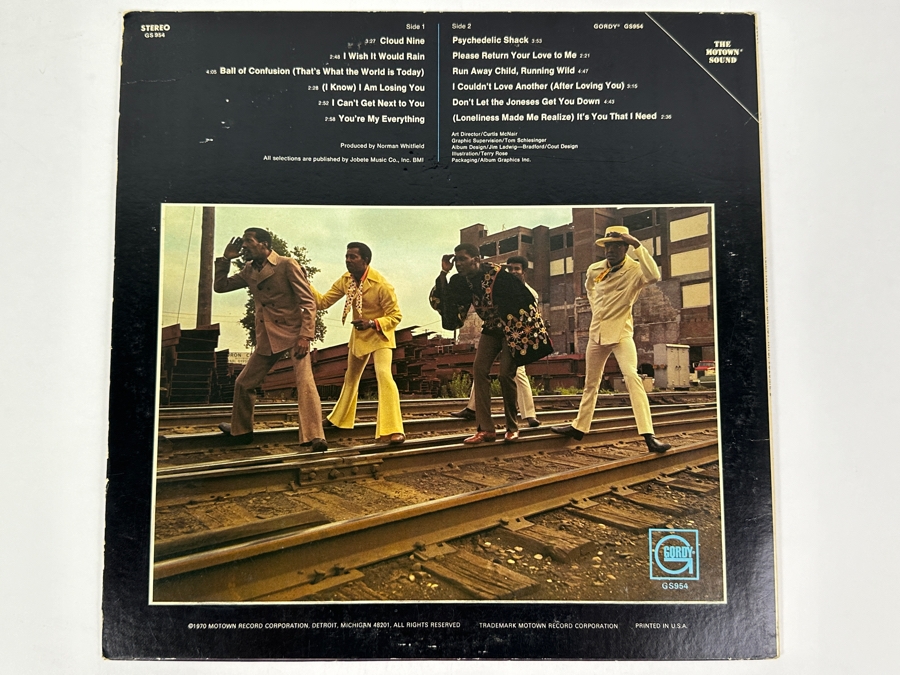 The Temptations Greatest Hits Vol. 2 Vinyl Record [Photo 2]