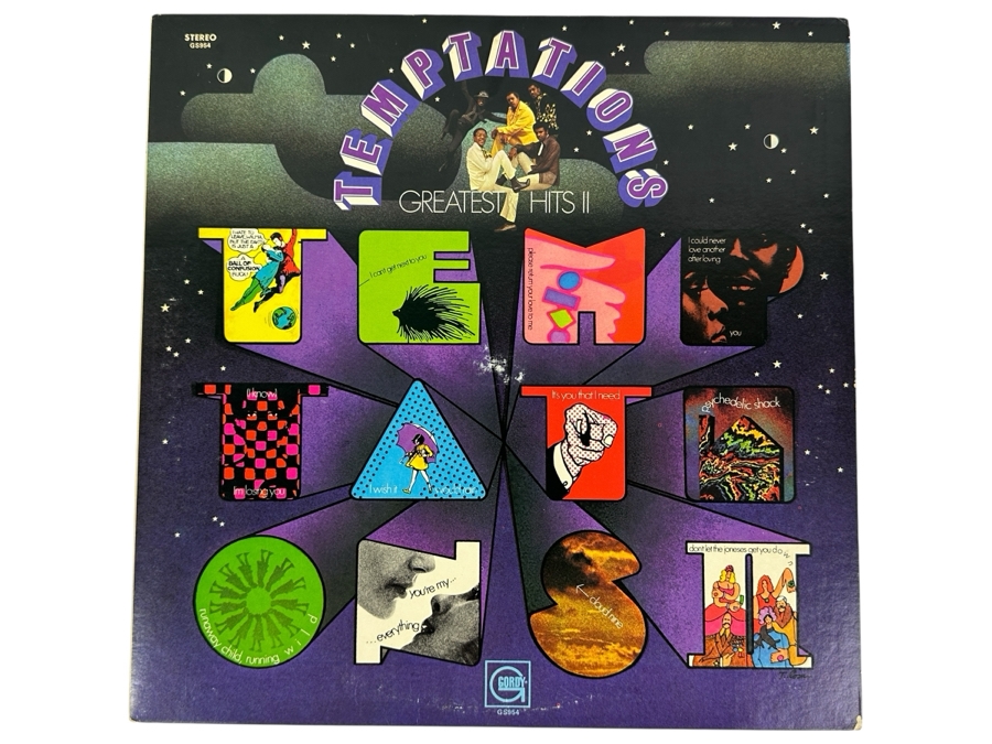 The Temptations Greatest Hits Vol. 2 Vinyl Record