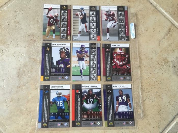 Rookie Football Cards Sports Cards [Photo 2]