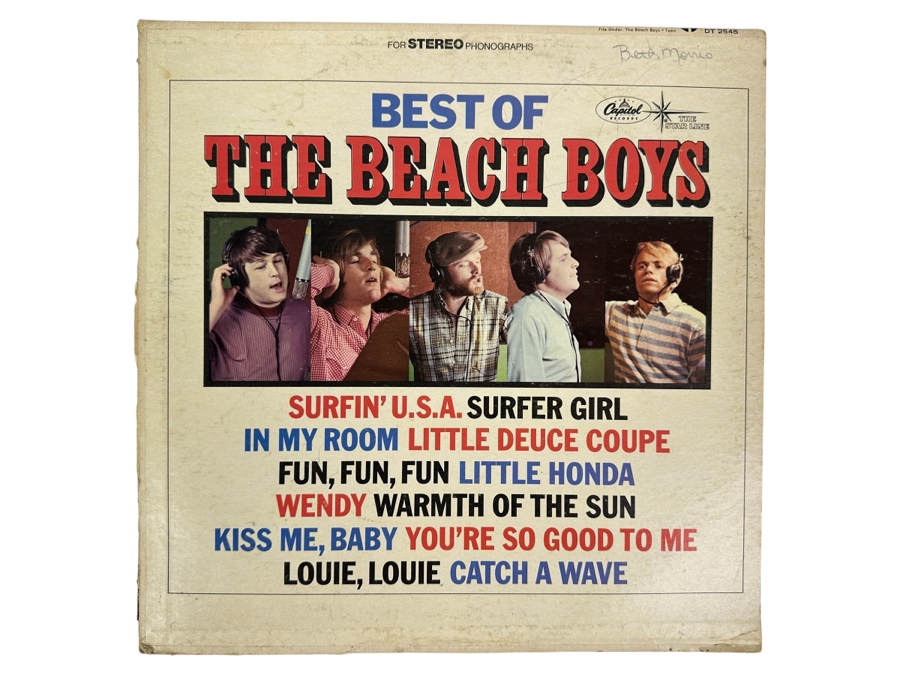 Best Of The Beach Boys Vinyl Record [Photo 1]