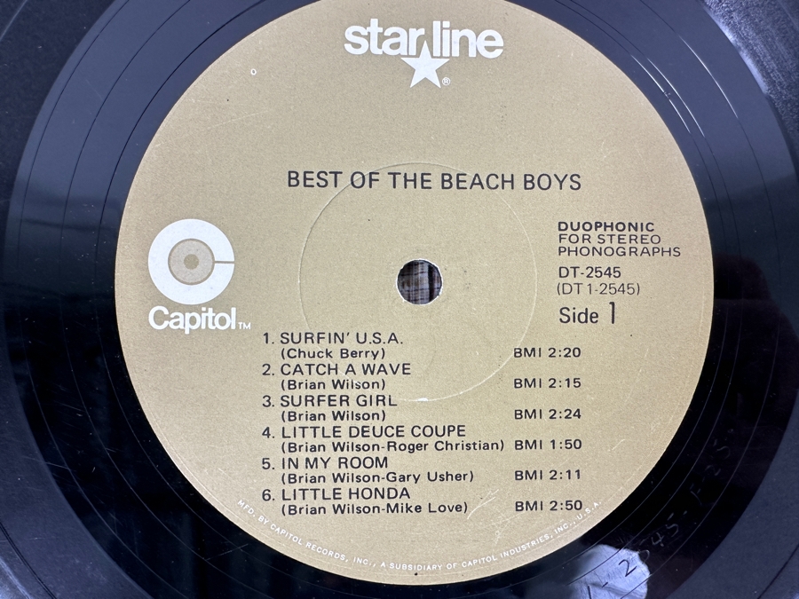 Best Of The Beach Boys Vinyl Record [Photo 4]