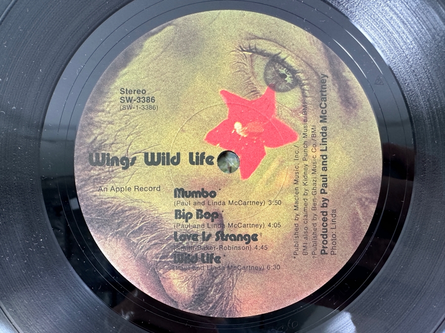 Wings Wild Life Vinyl Record [Photo 6]