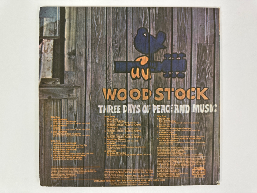 Woodstock Two Vinyl Record 2 Record Set [Photo 8]