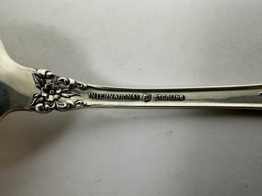 Sterling Silver Spoons And Fork 221g Sterling Silver Melt Value $282 [Photo 4]