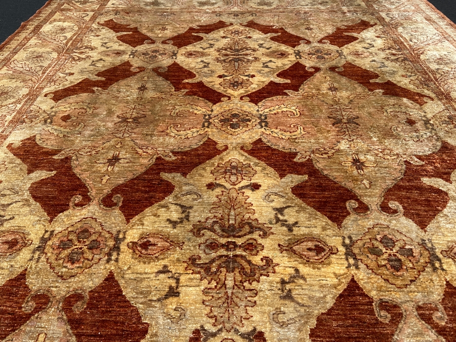 Hand Knotted Wool Persian Area Rug (Recently Cleaned) 98 X 128 - Purchased In L.A. For $10,000 [Photo 6]