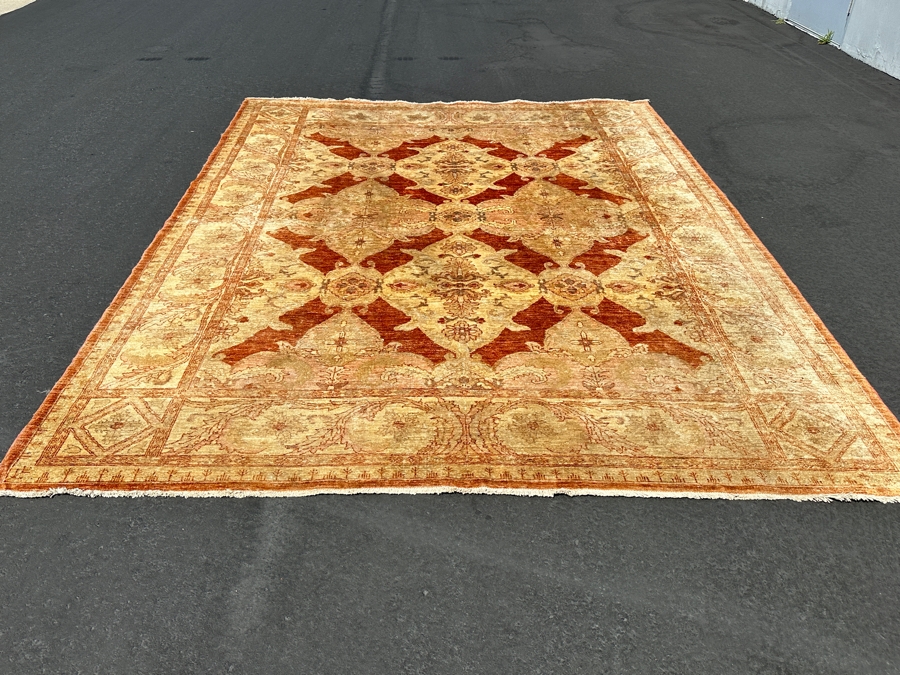 Hand Knotted Wool Persian Area Rug (Recently Cleaned) 98 X 128 - Purchased In L.A. For $10,000 [Photo 5]