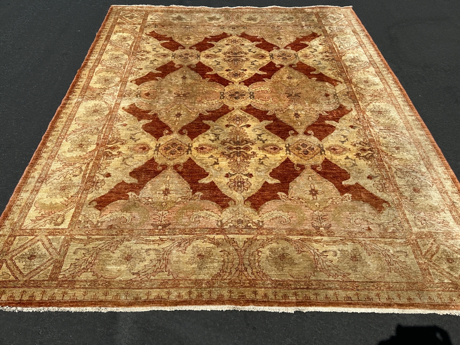Hand Knotted Wool Persian Area Rug (Recently Cleaned) 98 X 128 - Purchased In L.A. For $10,000 [Photo 3]