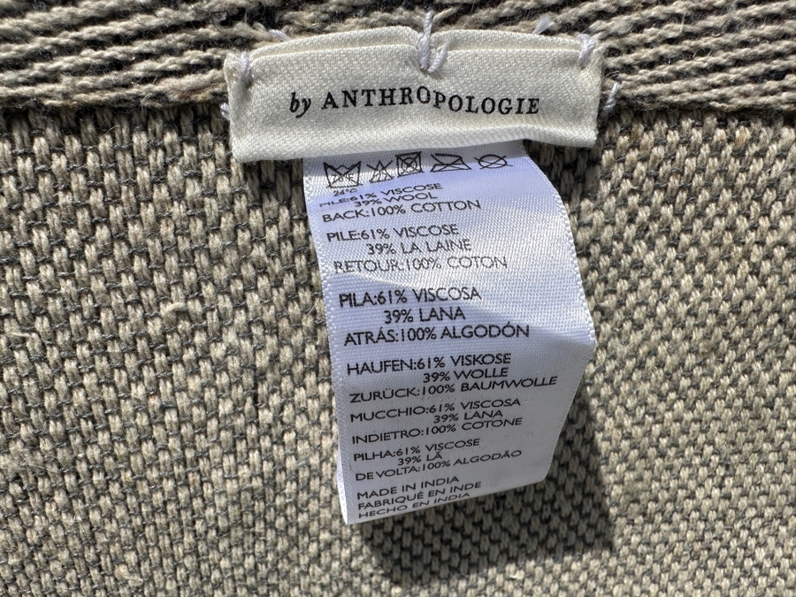 Anthropologie Hand-Tufted Beador Area Rug 8' X 10' [Photo 6]