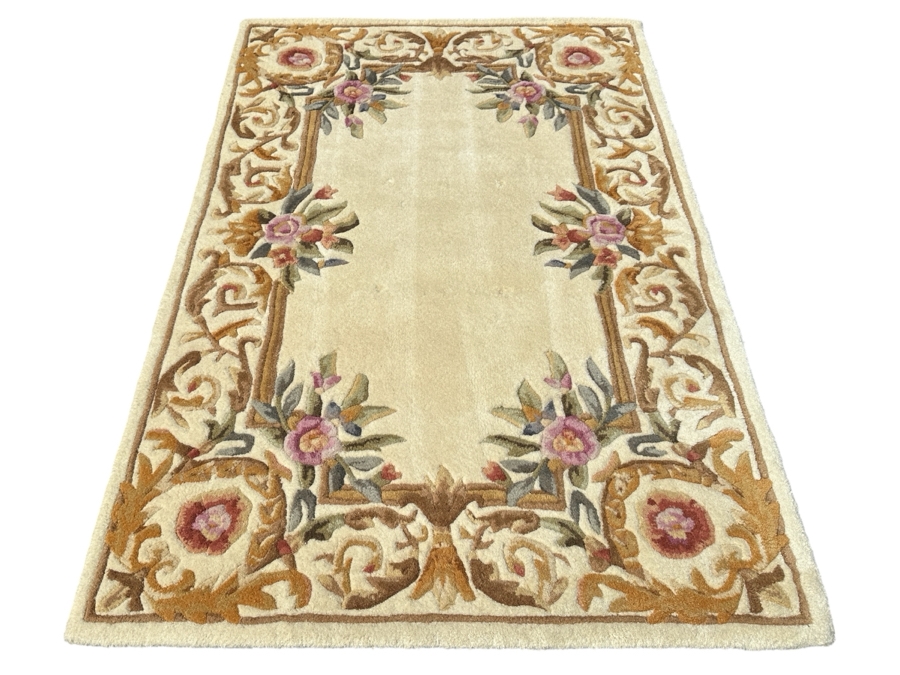 Wool Area Rug 42.5 X 65