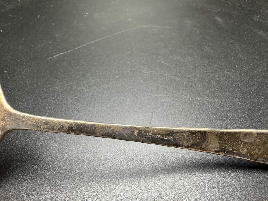 Vintage Sterling Silver Serving Tongs 66.2g Sterling Silver Melt Value $85 [Photo 7]