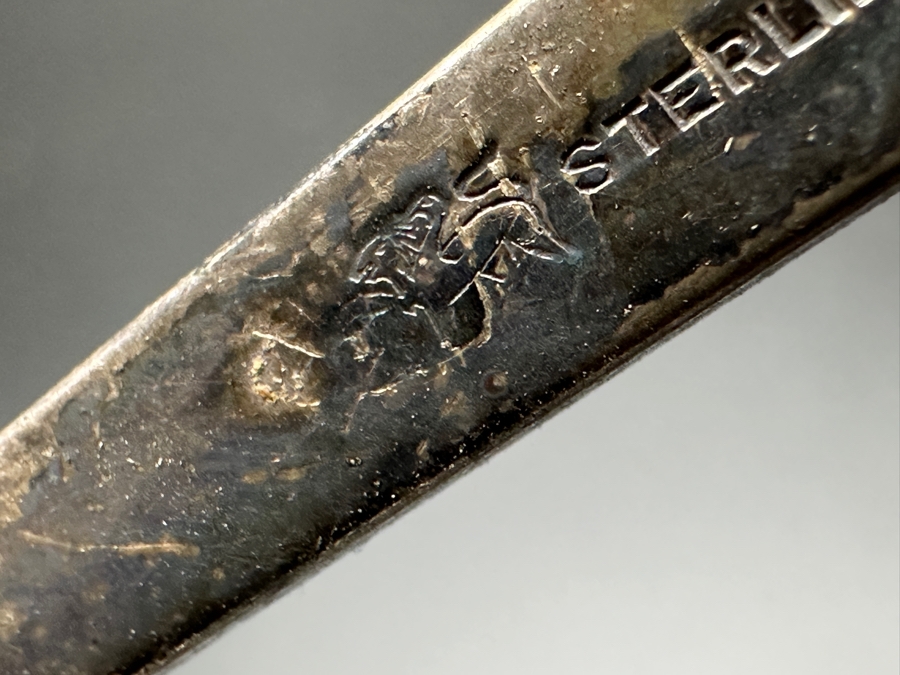 Vintage Sterling Silver Serving Tongs 66.2g Sterling Silver Melt Value $85 [Photo 11]