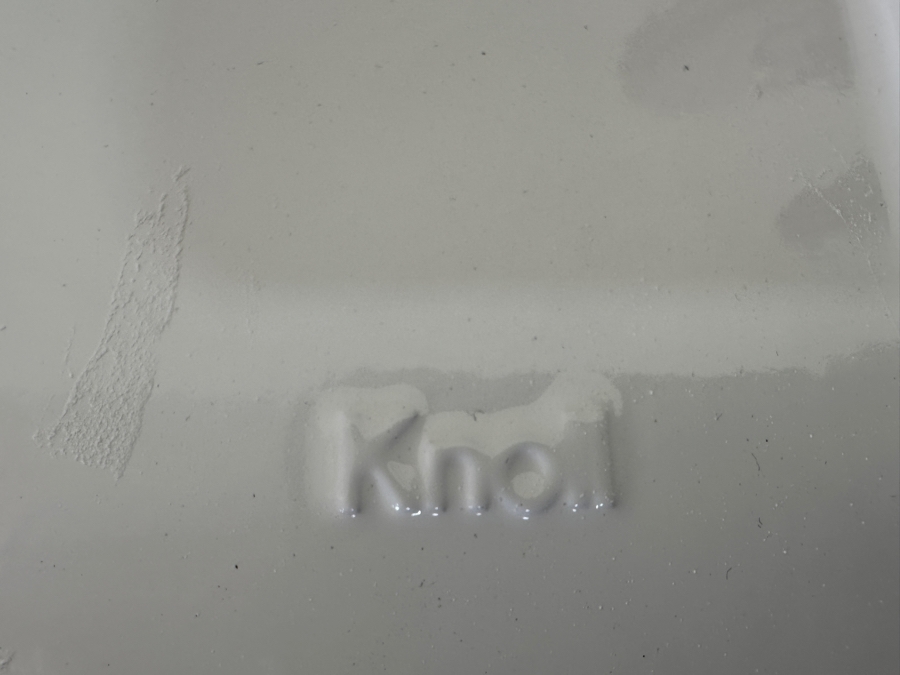 Eero Saarinen 72' Marble Oval Tulip Pedestal Dining Table By Knoll Retails $12,195 [Photo 14]