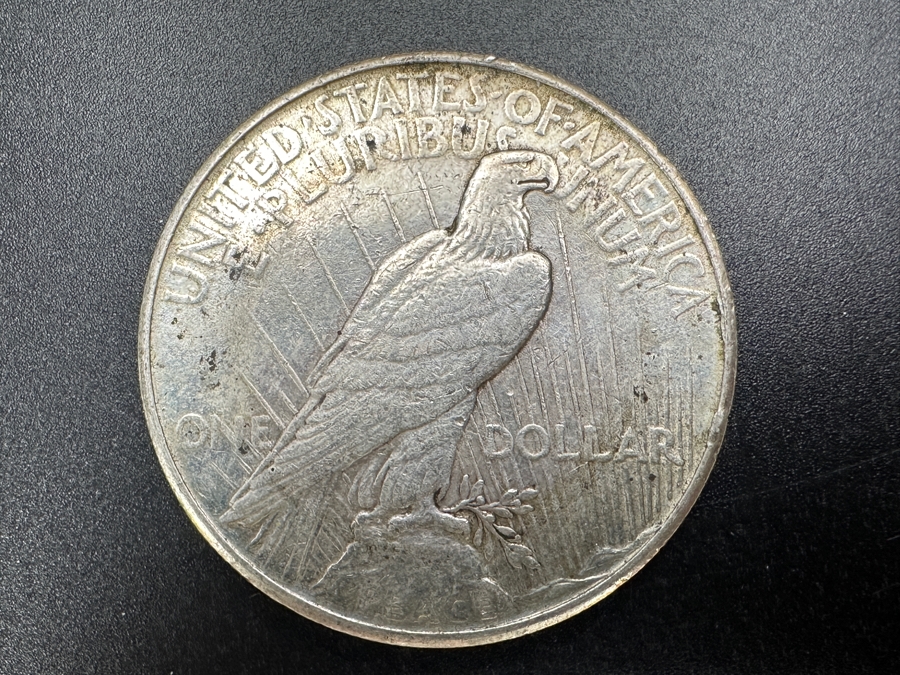 Vintage 1925 Peace Silver Dollar [Photo 3]