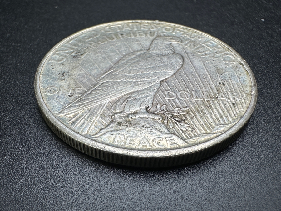 Vintage 1925 Peace Silver Dollar [Photo 4]