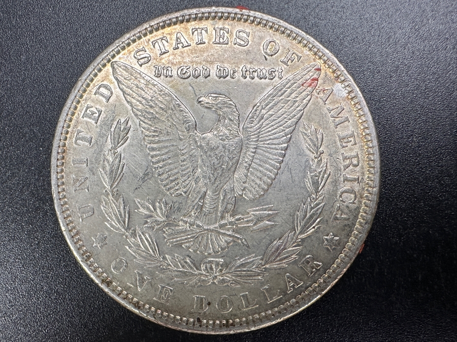 Vintage 1886 Morgan Silver Dollar [Photo 4]