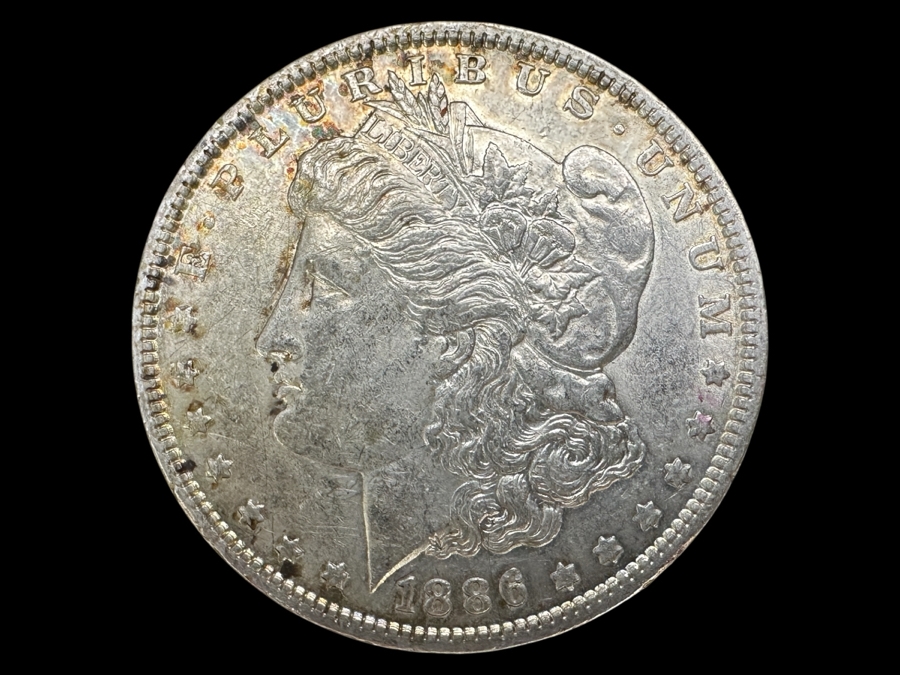 Vintage 1886 Morgan Silver Dollar