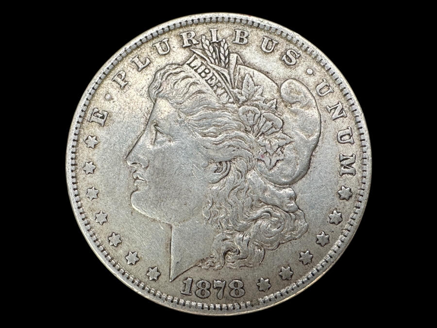 Vintage 1878 Morgan Silver Dollar