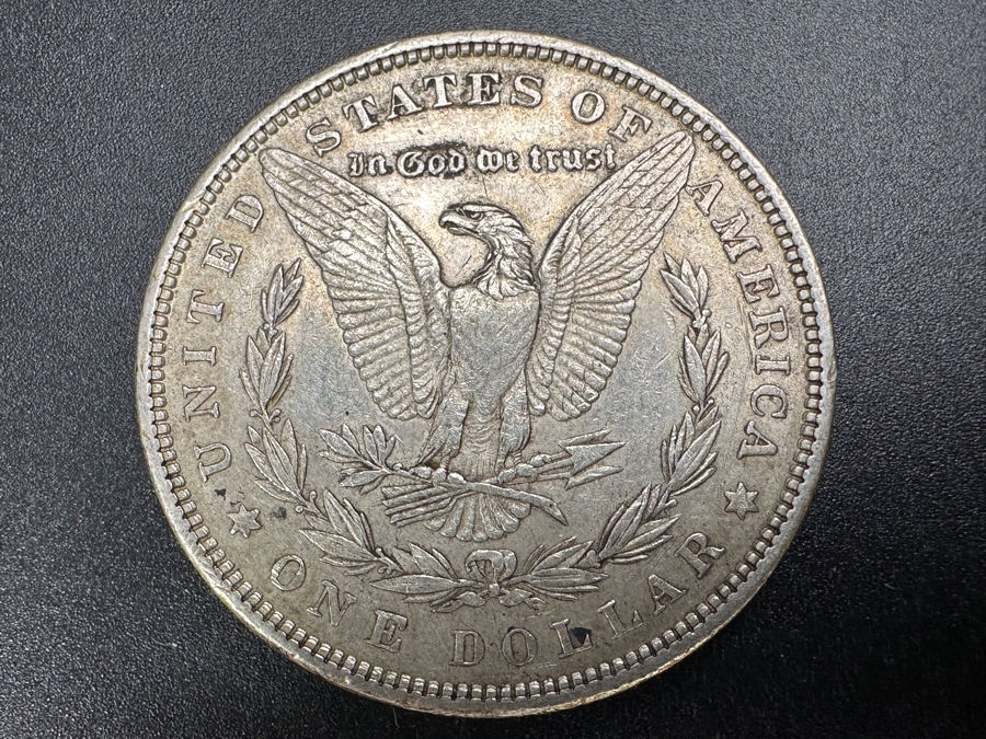 Vintage 1880 Morgan Silver Dollar [Photo 4]
