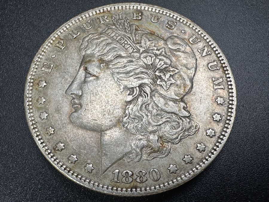Vintage 1880 Morgan Silver Dollar [Photo 2]