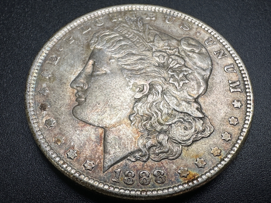 Vintage 1888 Morgan Silver Dollar [Photo 2]