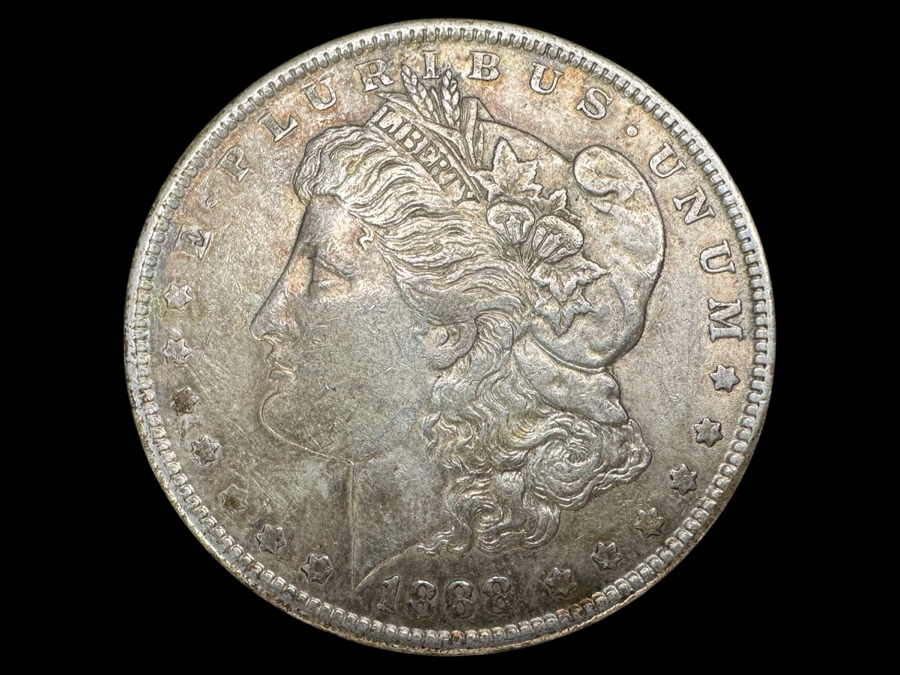 Vintage 1888 Morgan Silver Dollar